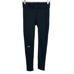 Under Armour Logo Spellout Black Leggings Size Small
